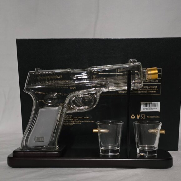 New- Kollea Whiskey Decanter Set - Pistol G17 - BGS001 - Picture 6 of 8